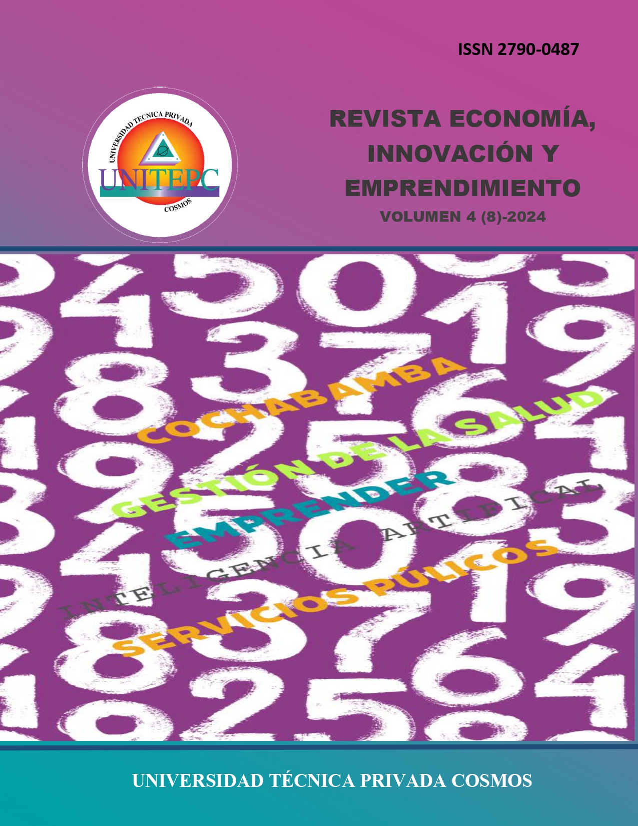 					Ver Vol. 4 Núm. 8 (2024): Revista Economía, Innovación y Emprendimiento (julio-diciembre)
				